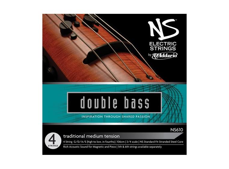 D'Addario NS610 Trad Bass Strings NS Electric Set (G, D, A, E)