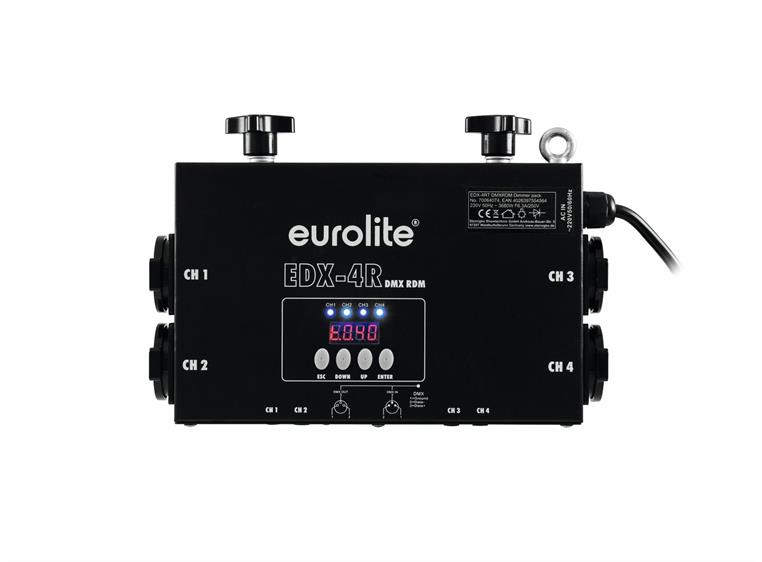 Eurolite EDX-4RT DMX RDM truss dimmer pack