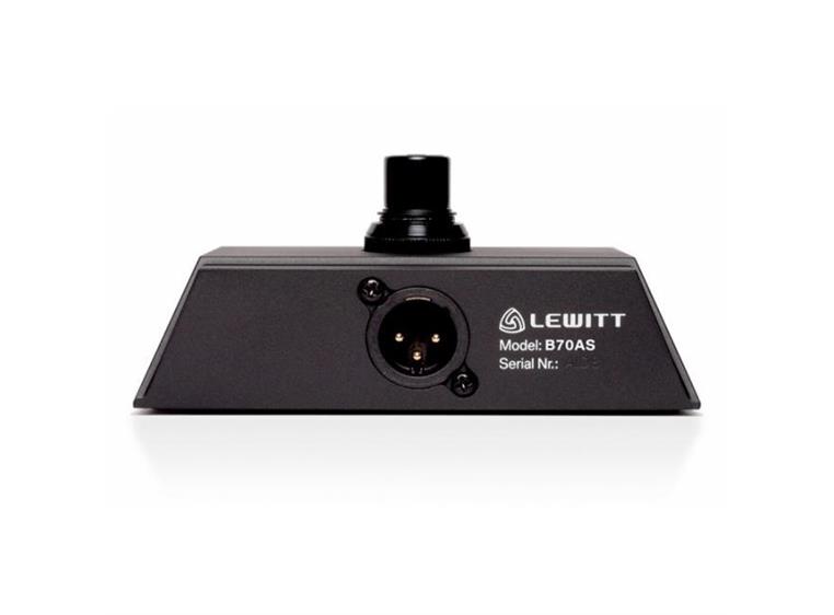 Lewitt B70AS Mikrofonbase for konferansermikrofon, med mute