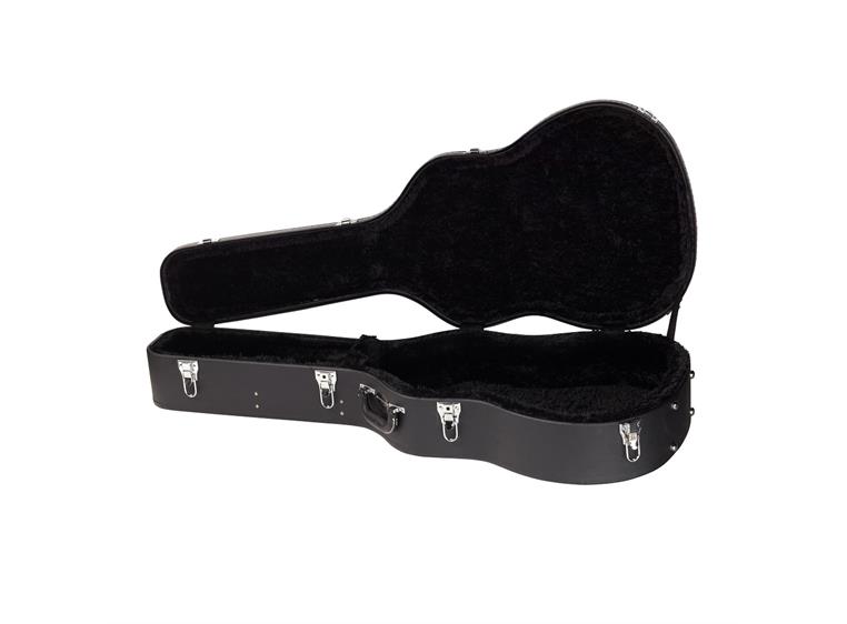 RockCase Acoustic Guitar Hardshell Case Deluxe Line - Black Tolex