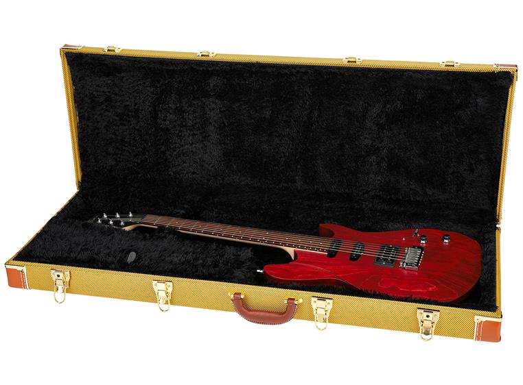 RockCase Electric Guitar Hardshell Case Vintage Tweed