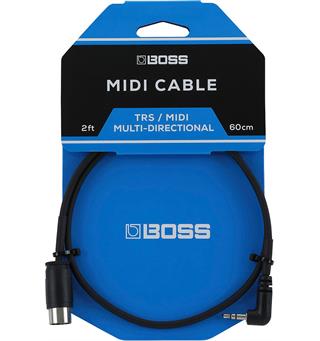 Boss BMIDI-2-35 Overgangskabel TRS/MIDI 2ft./60cm.