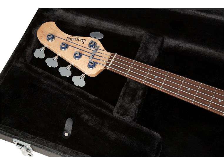RockCase Bass Guitar Hardshell Case Deluxe Line - Black Tolex