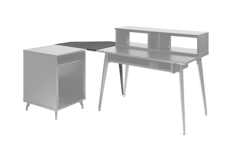 Gator Frameworks GFW-ELITEDESKCRNR-BLK Elite Series Furniture Desk Corner BLK