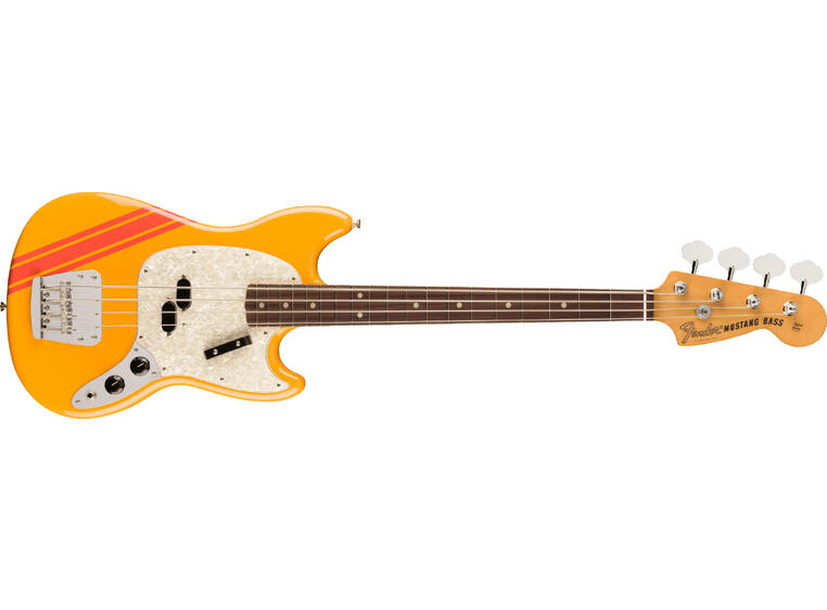 Fender Vintera II 70s Mustang Bass Competition Orange, RW