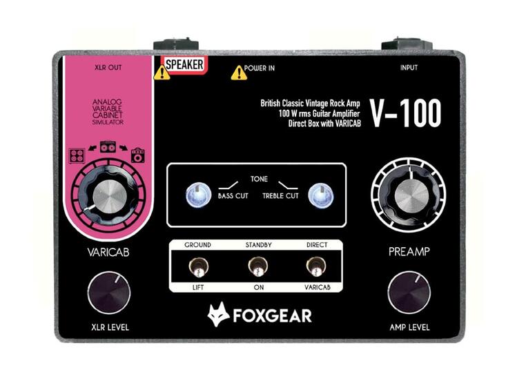 Foxgear V-100 Mini Amp British Classic