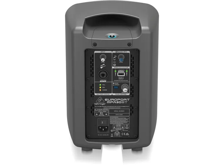 Behringer Europort MPA30BT Portable All-In-One PA 