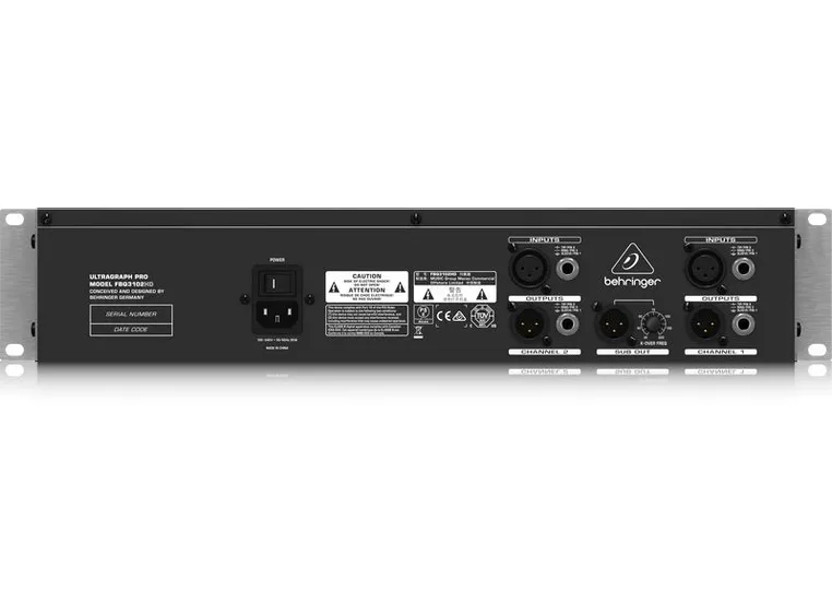 Behringer FBQ3102HD 31-Band Stereo Graphic EQ 