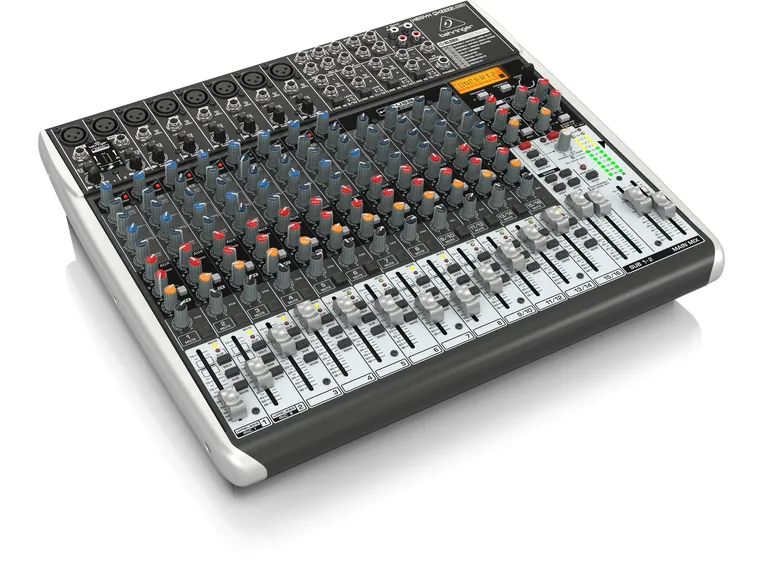 Behringer Xenyx QX2222USB Premium Mixer 22-Input 2/2-Bus, KLARK TEKNIK Multi-FX 