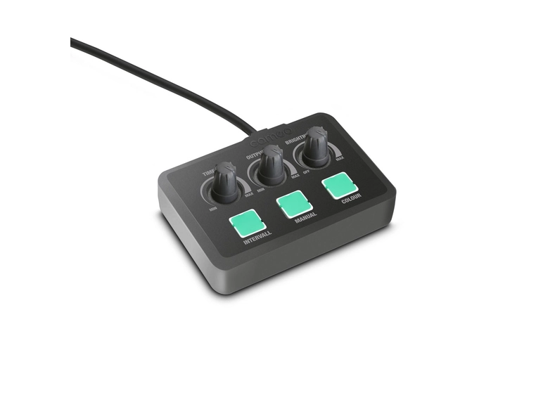 Cameo STEAM WIZARD 2000 Fog machine with RGBA LEDs for coloured fog effects 