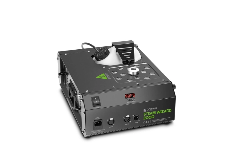 Cameo STEAM WIZARD 2000 Fog machine with RGBA LEDs for coloured fog effects 