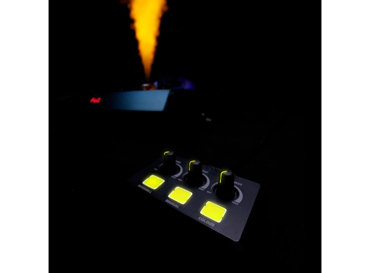 Cameo STEAM WIZARD 2000 Fog machine with RGBA LEDs for coloured fog effects 