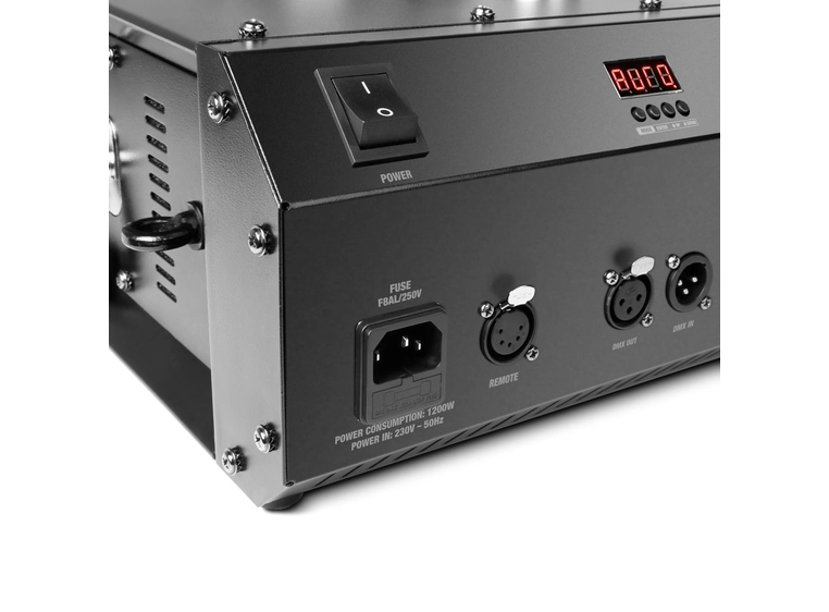 Cameo STEAM WIZARD 2000 Fog machine with RGBA LEDs for coloured fog effects 