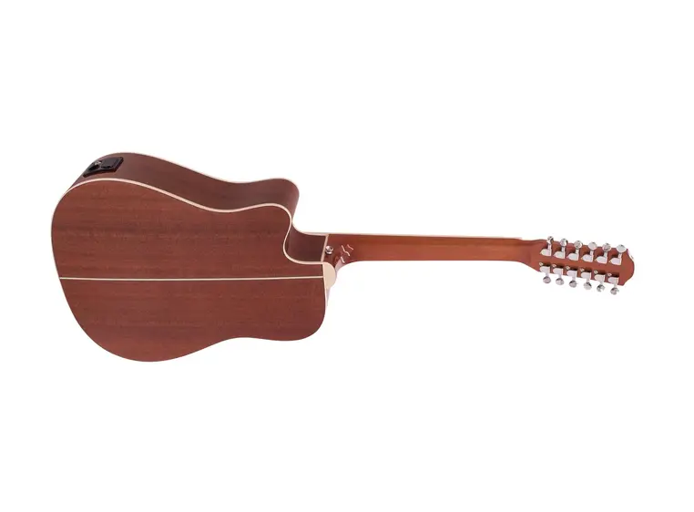 DIMAVERY DR-612 Western guitar 12-string, nature 