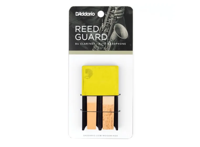 D'Addario DRGRD4ACYL Etui til Flis Gul For Bb & Eb Clarinet, Soprano & Alto Sax 