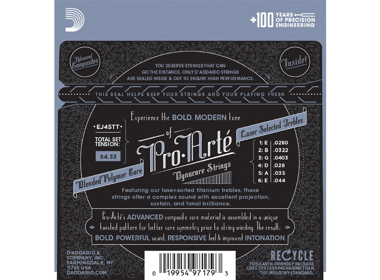 D'Addario EJ45TT (0280-044) 