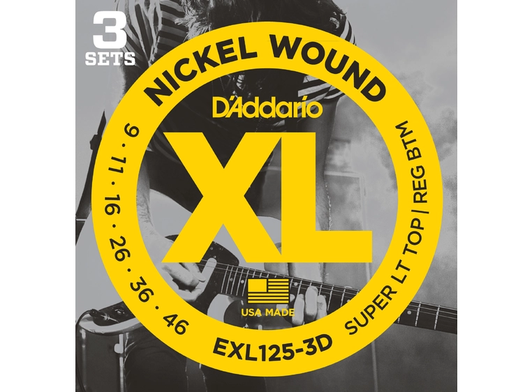 D'Addario EXL125-3D (009-046) 