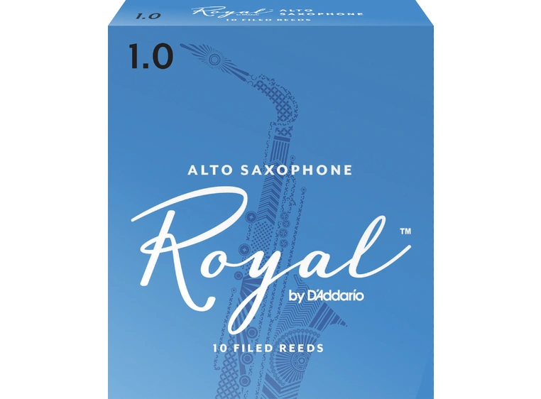 D'Addario RJB1010 Altsaksofon Flis Royal Alto Saxophone 1.0 10 Pack 