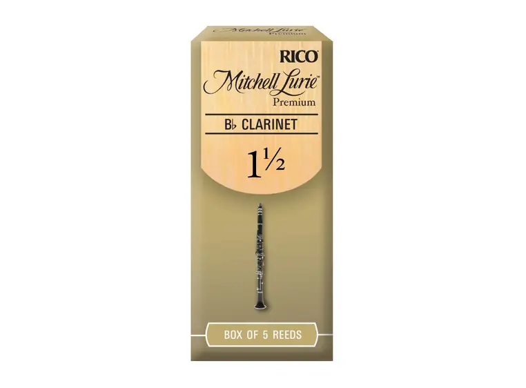 D'Addario RMLP5BCL150 Klarinett Flis Mitchell Lurie Premium Bb Clar 1.5 5stk 