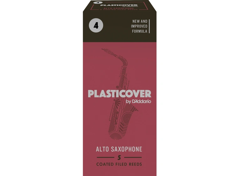 D'Addario RRP05ASX400 Altsaksofon Flis Plasticover Alto Saxophone 4.0 5 Pack 