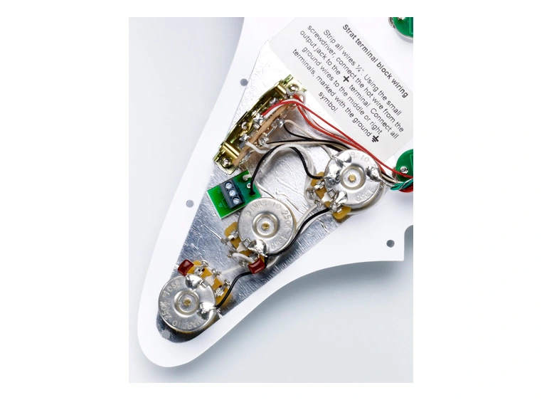 DiMarzio FG2108WA8 Pre-wired Pickguard Strat, Billy Corgan 