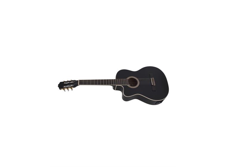 Dimavery CN-600L Klassisk gitar black