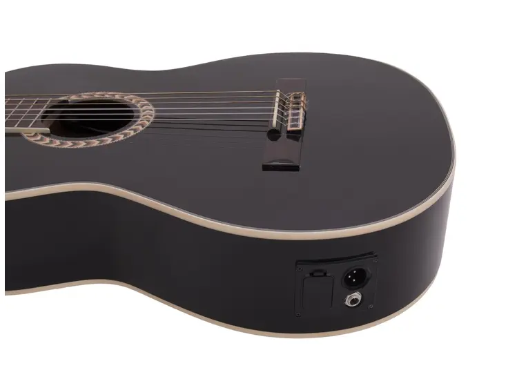 Dimavery CN-600L Klassisk gitar black 