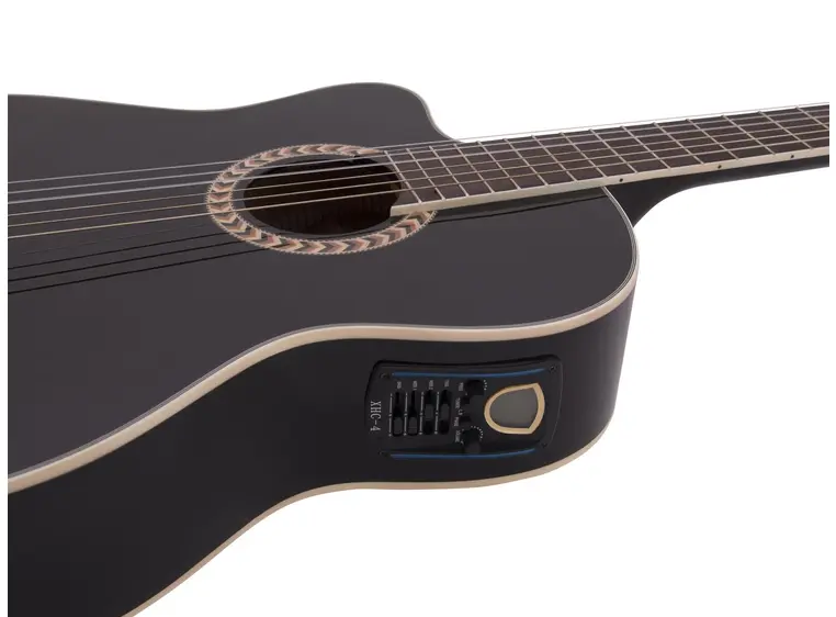 Dimavery CN-600L Klassisk gitar black 