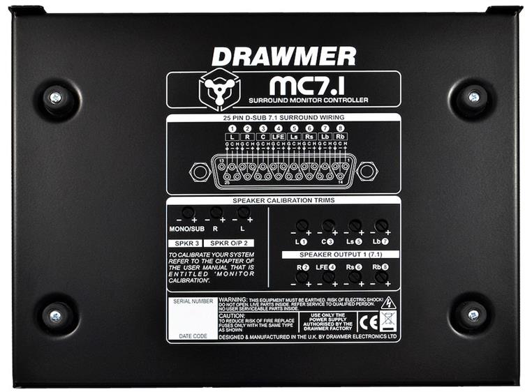 Drawmer MC7.1 monitor controller
