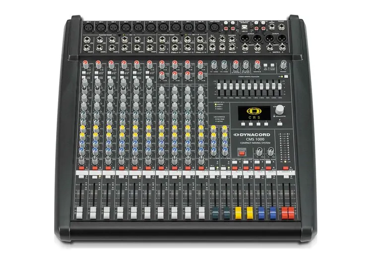 Dynacord CMS-1000-3 Mikser FX USB 6mic/line 4mic/stereo 6Aux 