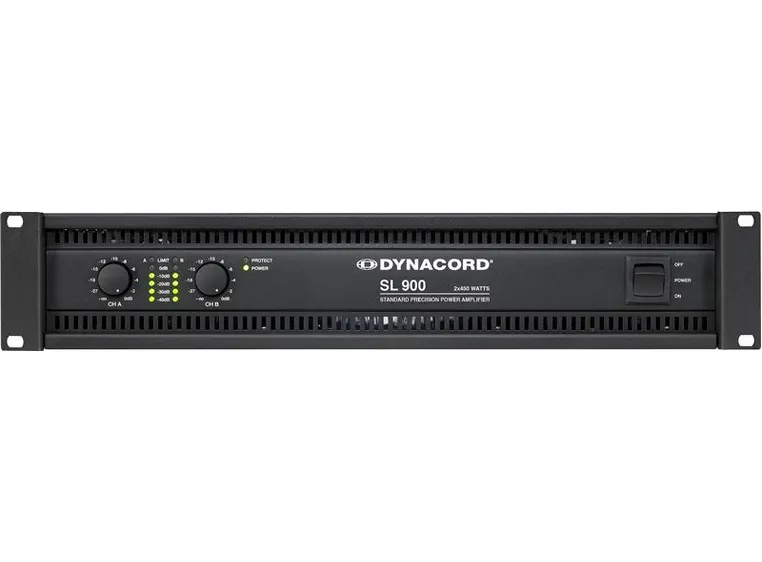 Dynacord SL-900 Forsterker 2x450W 4ohm 2U 