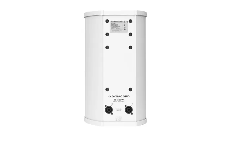 Dynacord TS-100W Høyttaler Passiv Søyle 1x6" 150W 16ohm Hvit 