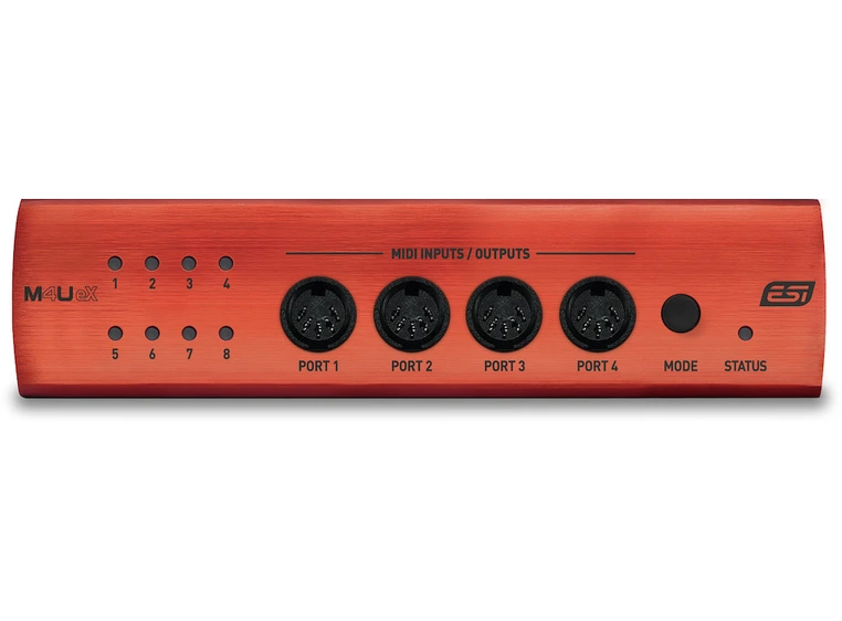 ESI M4U-EX 8 PORT MIDI INTERFACE with usb hub 