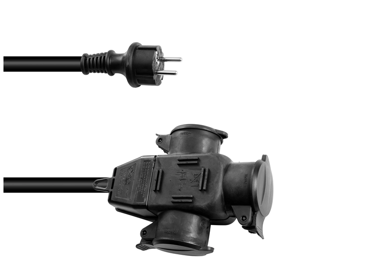 EUROLITE Extension 3x2.5 5m 3-fold 