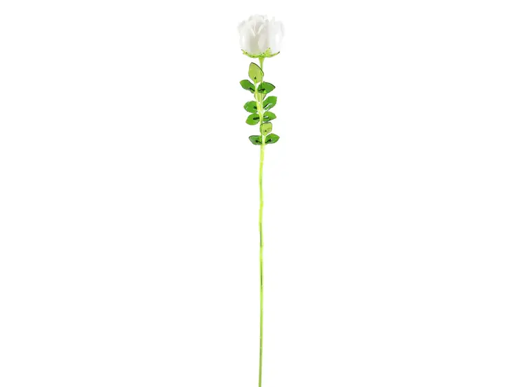 Europalms Crystal rose, white 81cm 12x 