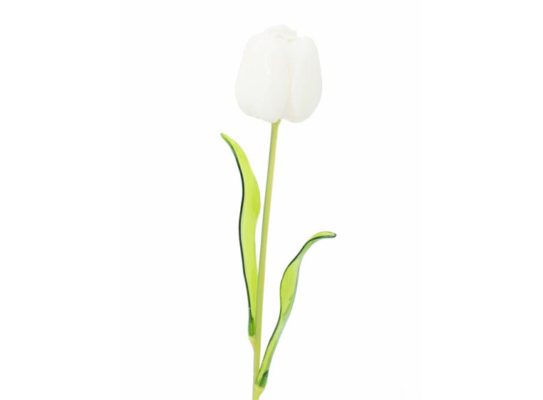 Europalms Crystal tulip, white 61cm 12x