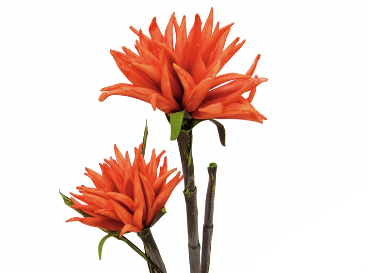 Europalms Dahlia (EVA), orange, 100cm 