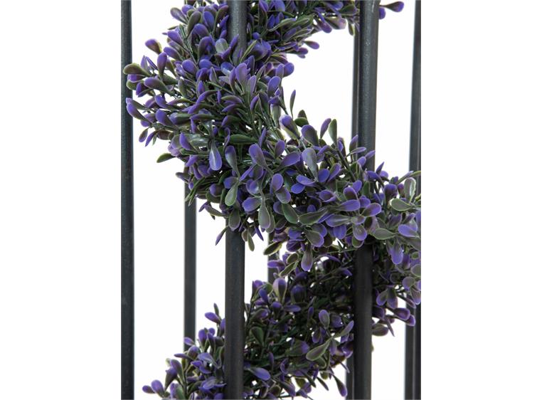 Europalms Grass Garland, violet, 180cm