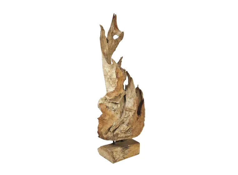 Europalms Natural wood sculpture 160cm 