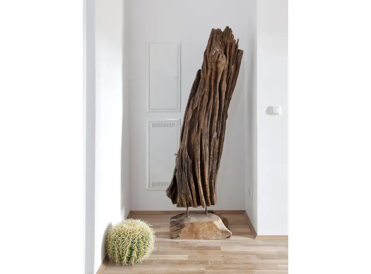Europalms Natural wood sculpture 160cm 