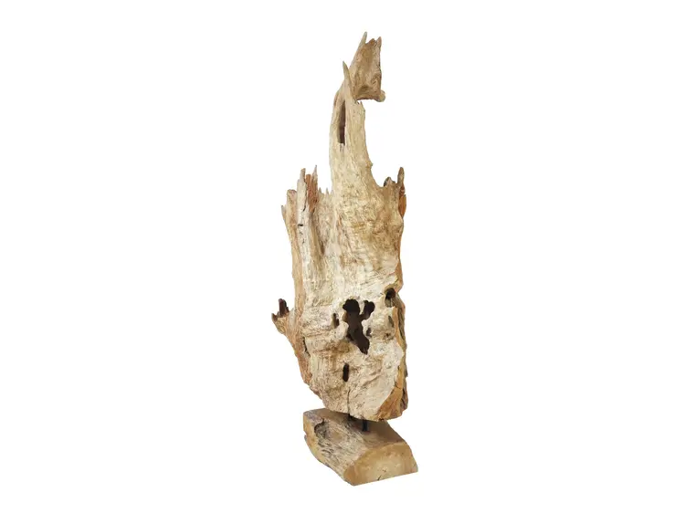 Europalms Natural wood sculpture 160cm 