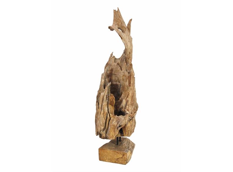 Europalms Natural wood sculpture 160cm