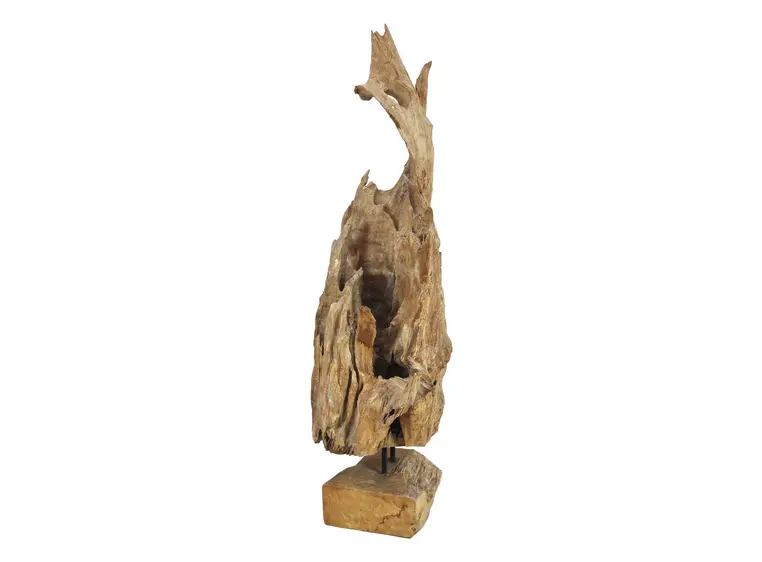 Europalms Natural wood sculpture 160cm 
