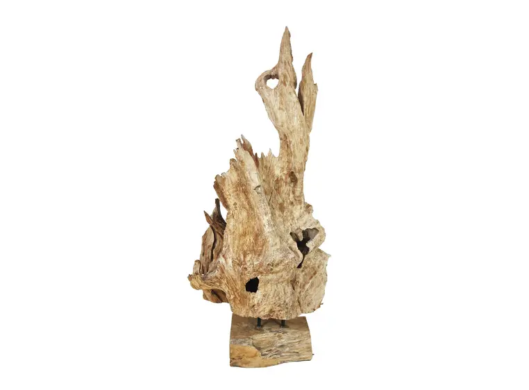 Europalms Natural wood sculpture 160cm 