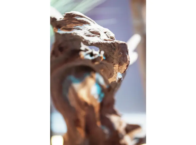 Europalms Natural wood sculpture 160cm 