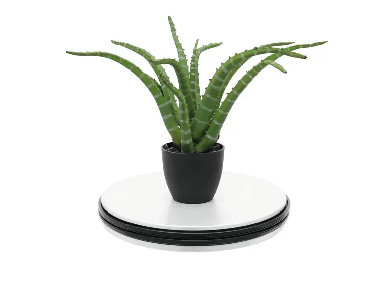 Europalms Rotary Plate 45cm up to 40kg silver 