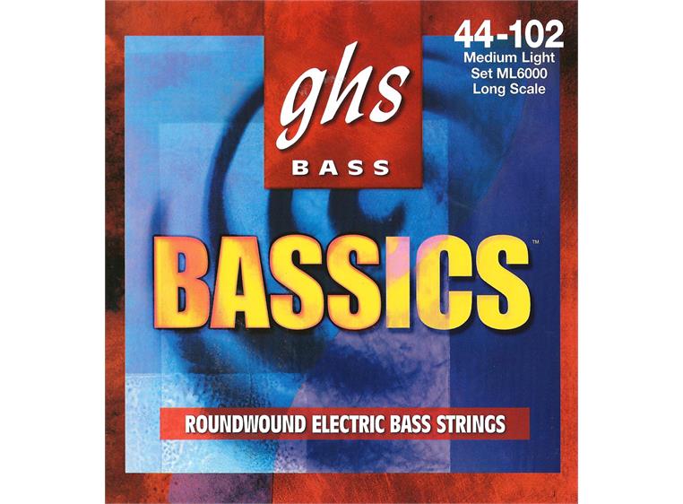 GHS ML6000 Bass BassICS (044-102) Medium Light