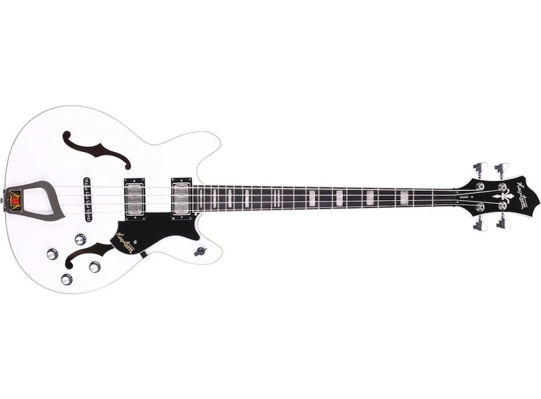 Hagstrom Viking Bass Hvit 