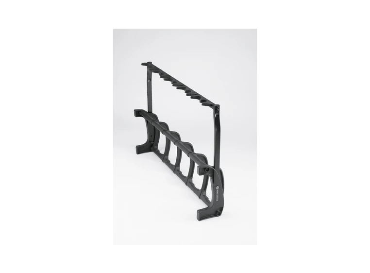 K&M 17515 Guardian 5 gitarstativ for 5 Ensfarget sort, for 5 gitarer 