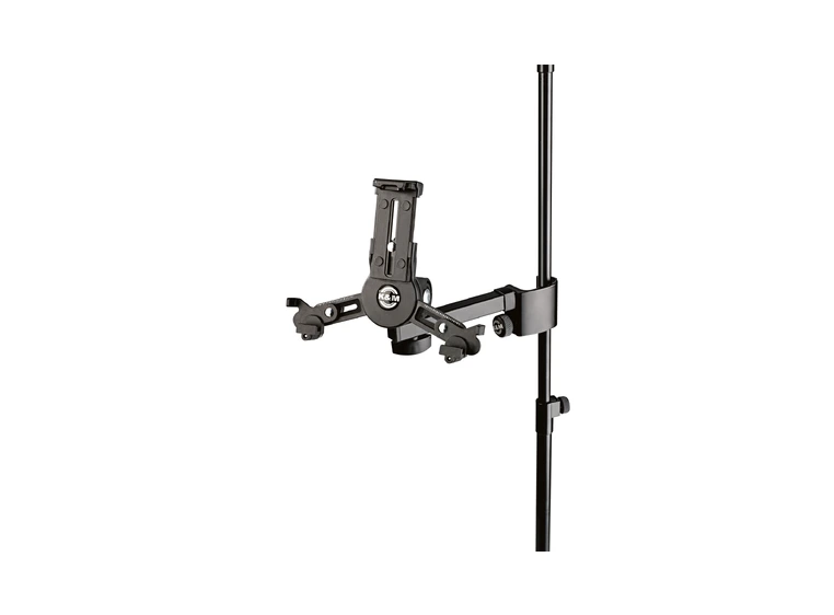 K&M 19796 Tablet PC holder, Black Universal Tablet Holder, 30mm clamp 